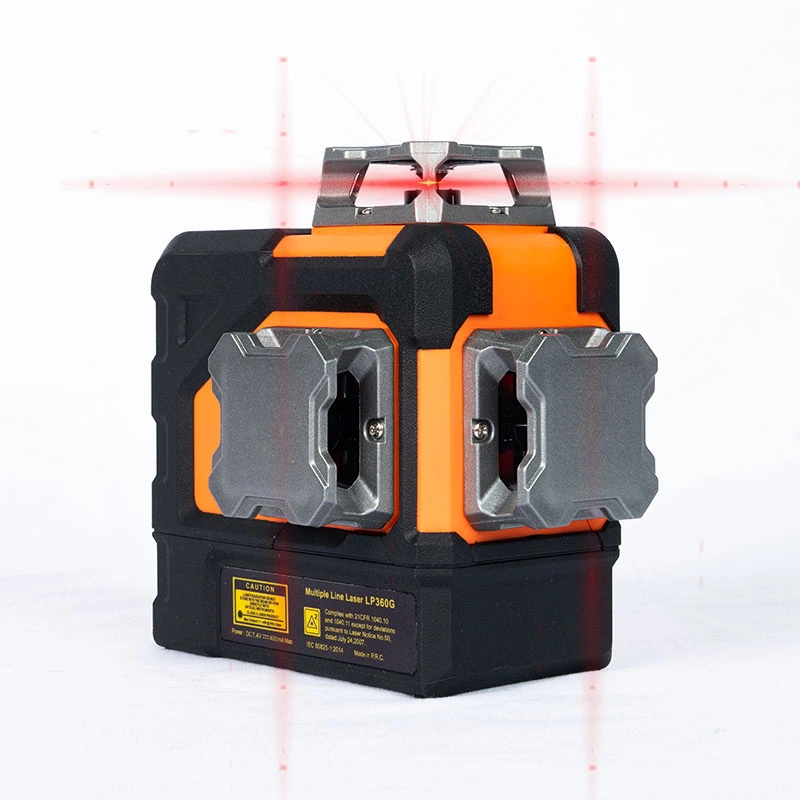 3D Super leuchtend roter Laserspiegel